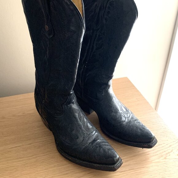 Black Corral Cowboy Boots - Picture 1 of 6